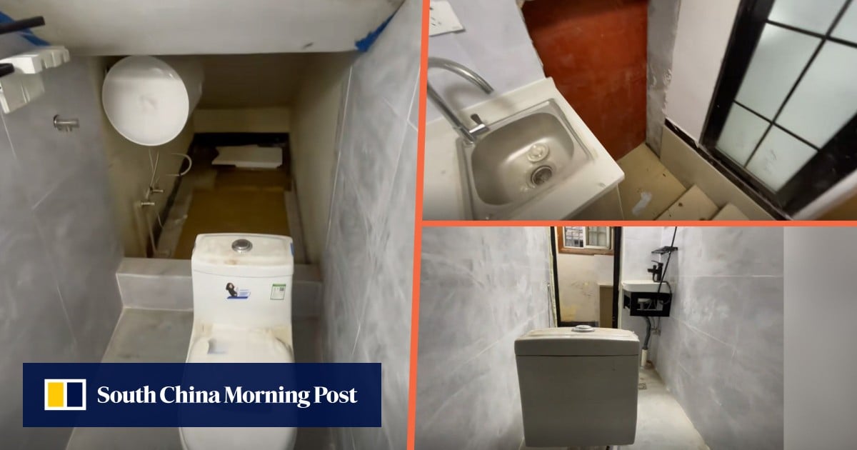 Tiny 53-sq-ft Shanghai flat with bed behind toilet for US$40 a month snapped up quickly after video advert in China