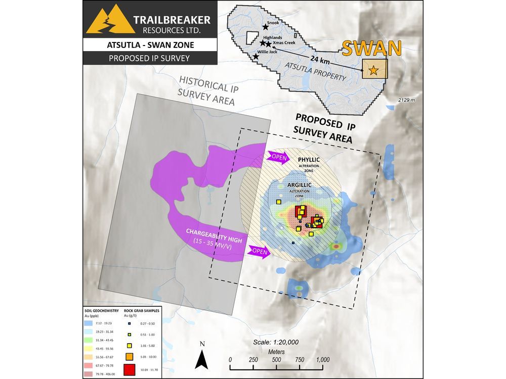 Trailbreaker Resources Receives Exploration Permit for Swan Target at Atsutla Gold Project