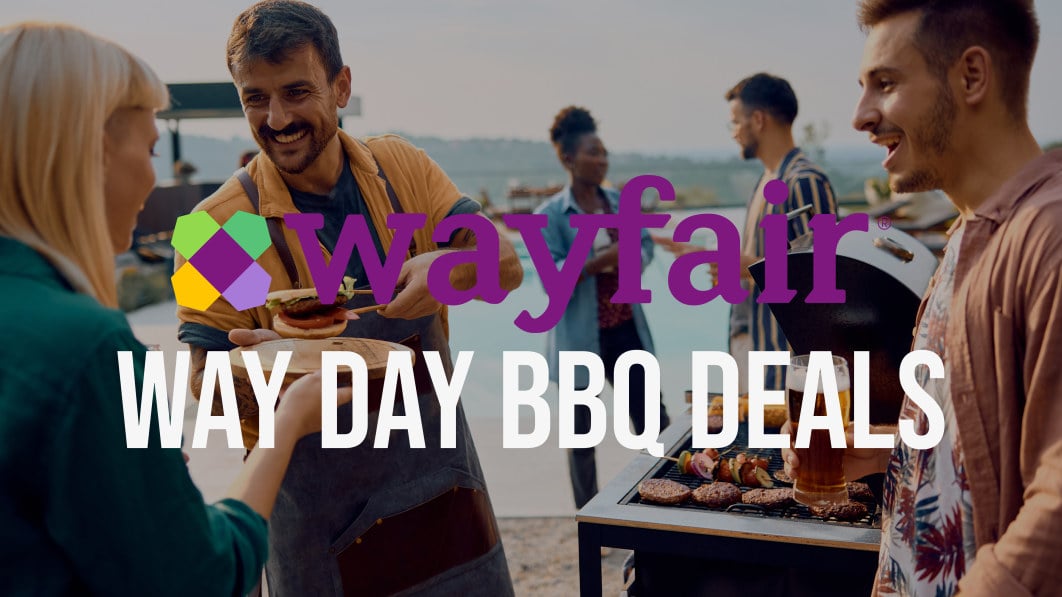 Up to 74% off on grills, griddles, BBQs, pizza ovens, air fryers, and cooking essentials for Way Day 2024