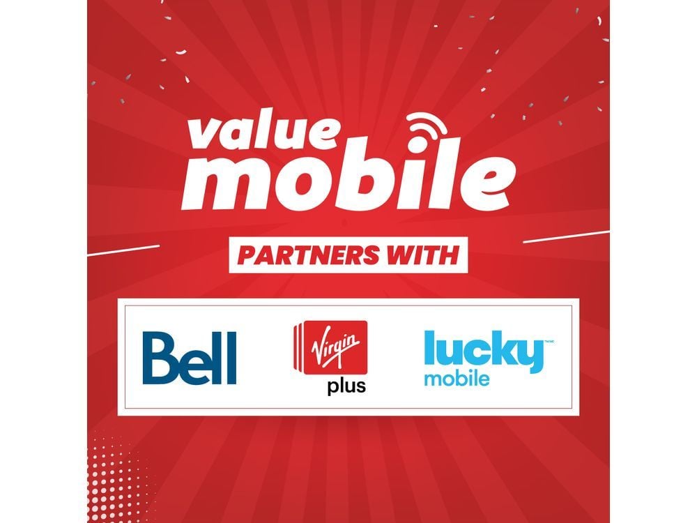 Value Mobile Partners with Bell, Virgin Plus and Lucky Mobile