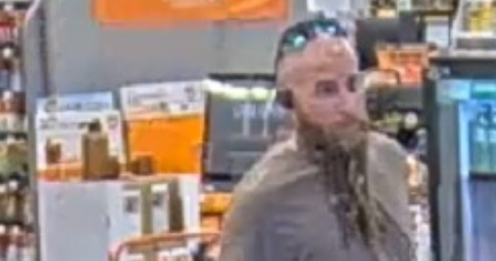 Vernon Mounties look for Home Depot theft suspect