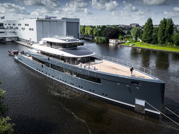 Project 713: Feadship launches its first solar-powered super yacht