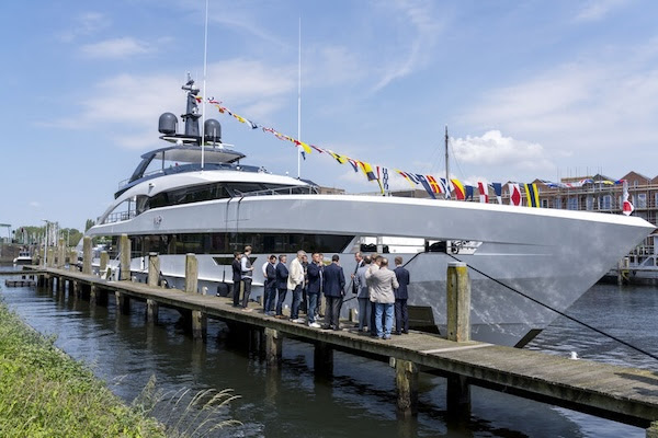 50 metre Heesen super yacht ALP delivered