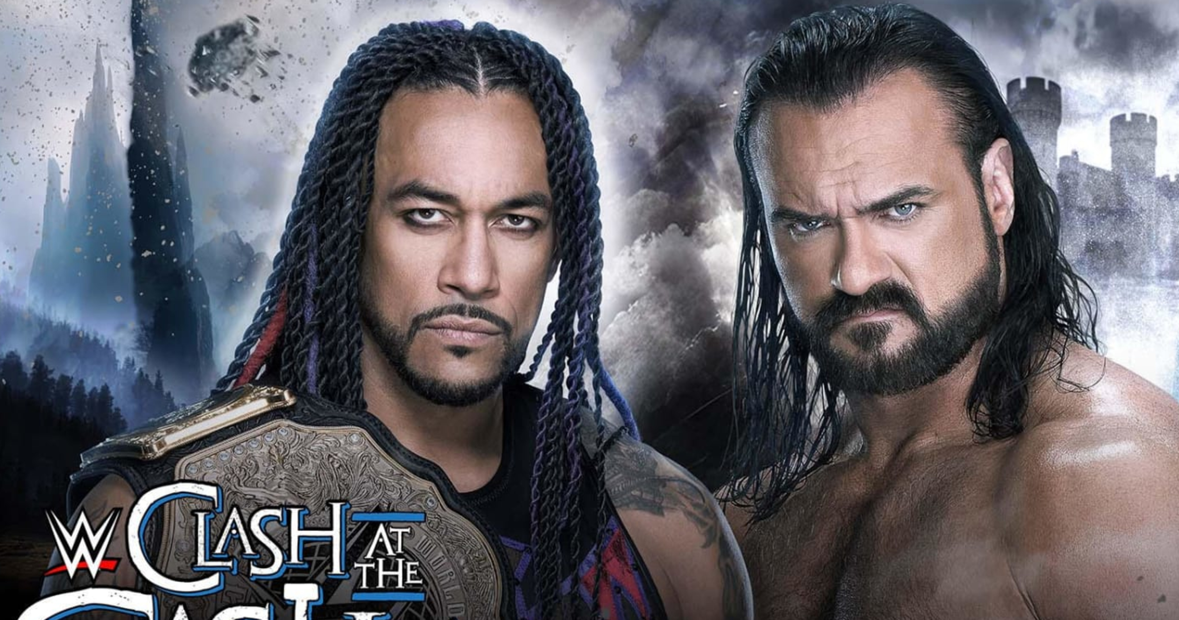 CM Punk Helps Damian Priest Beat Drew McIntyre at WWE Clash at the Castle 2024