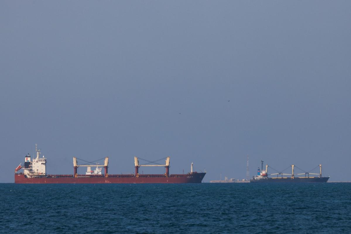 Greek-Owned Ship Takes on Water After Being Hit in Red Sea