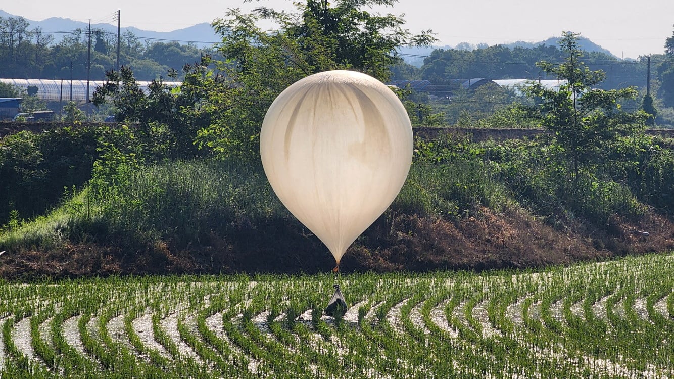 North Korea Accused of Floating Poo Balloons Into the South
