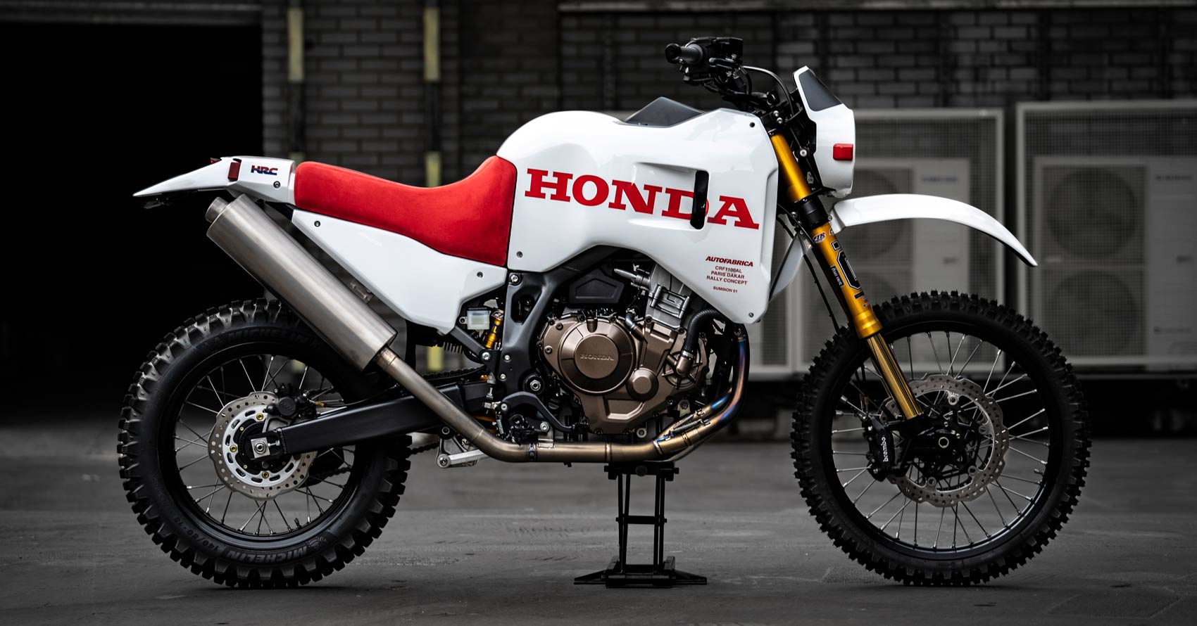 Auto Fabrica gives the modern Honda Africa Twin classic rally style