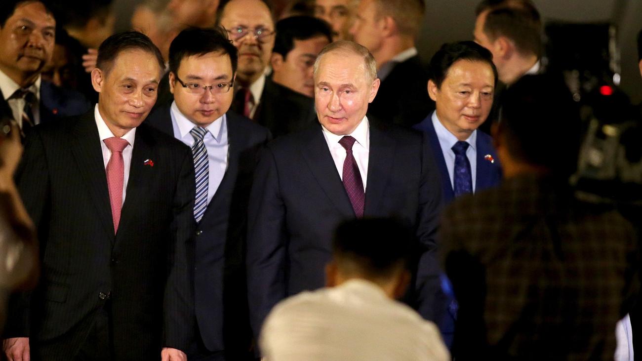 Diplomatie: Nach Besuch in Nordkorea: Putin in Vietnam angekommen