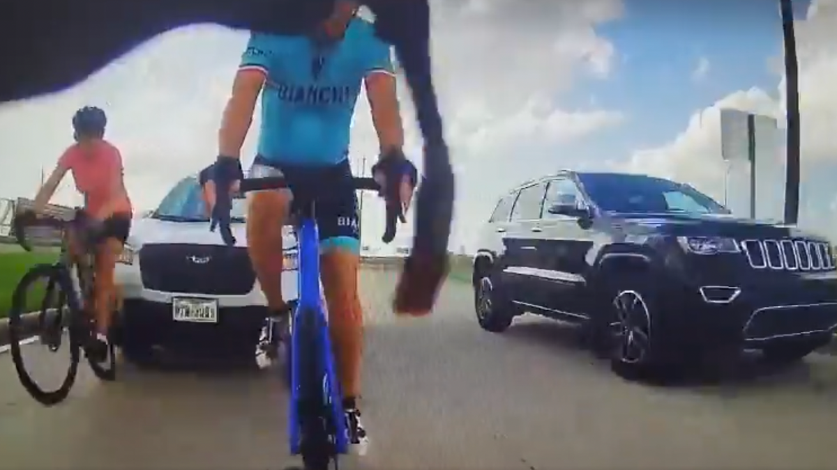 Subaru Driver Rams Two Cyclists At Speed In Terrifying Video