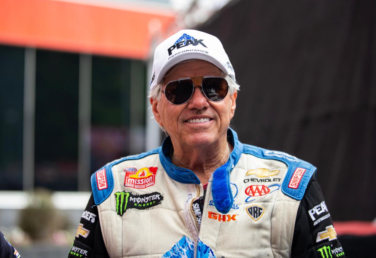 NHRA legend John Force taken to hospital after funny car engine explodes