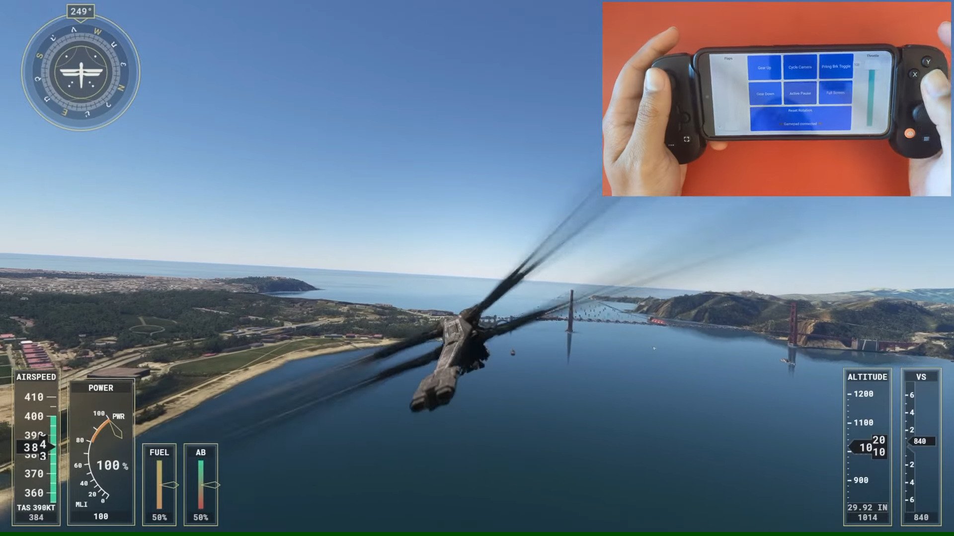 Take Control of MS Flight Sim With Your Smartphone