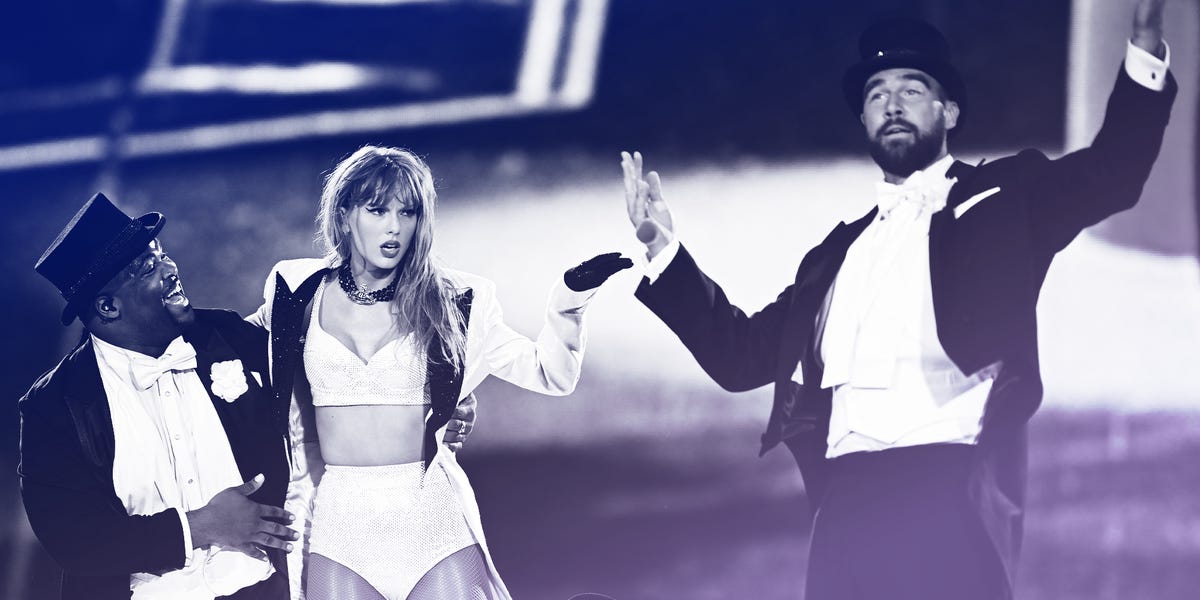 Taylor Swift bringing Travis Kelce onstage is the most Swiftian thing she could have done