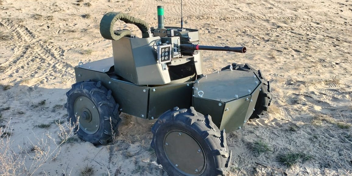 Ground robots may be the 'next game-changer technology' of the war, senior Ukrainian official says