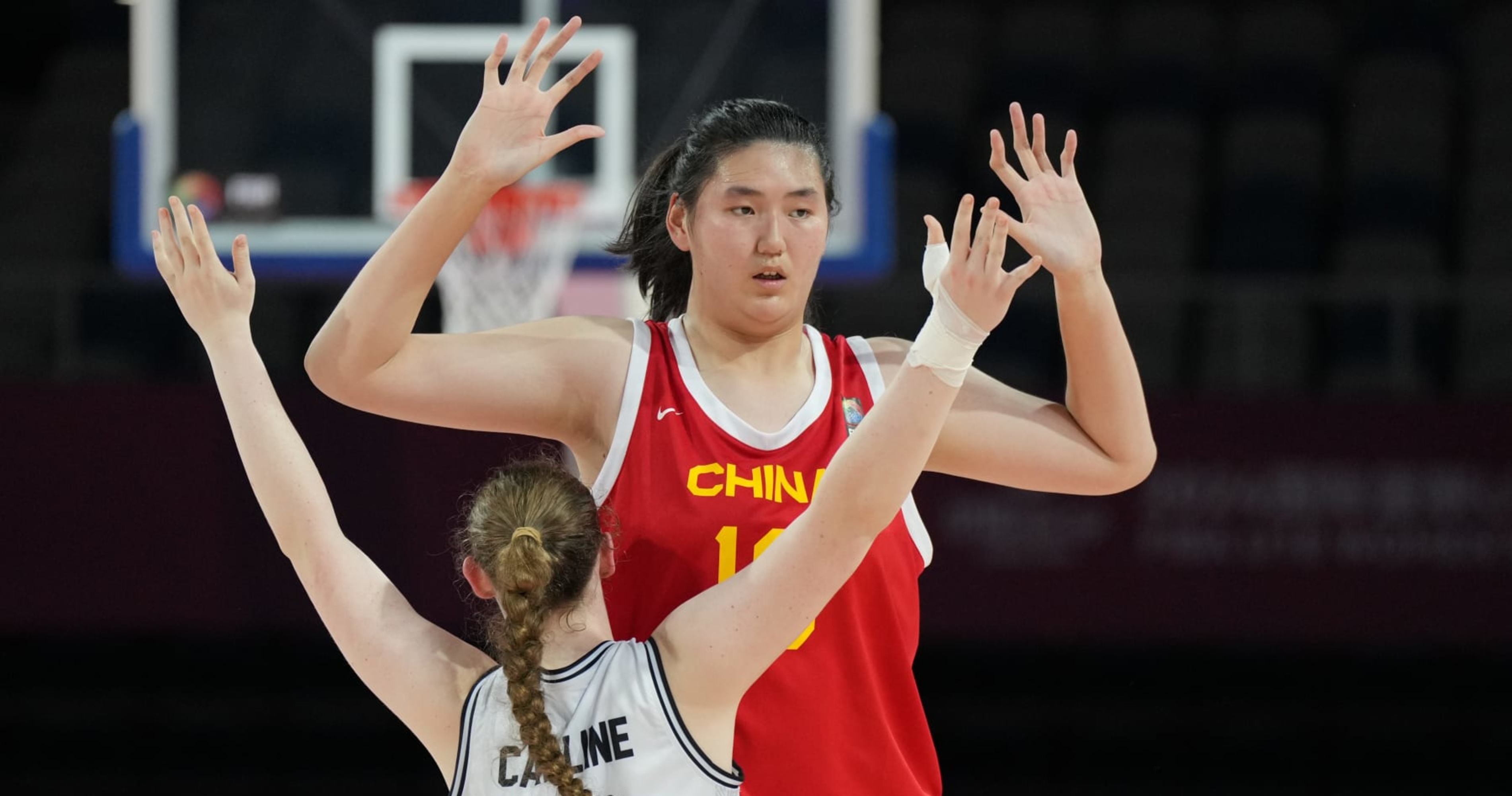 Video: 7'3 Teenager Zhang Ziyu Makes FIBA Debut for China at U18 Women's Asia Cup