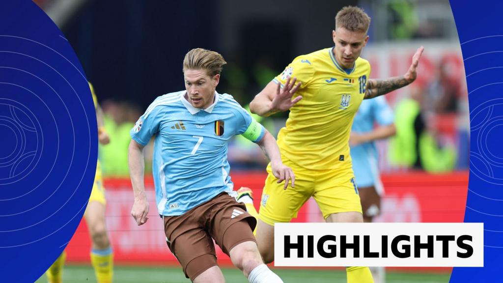 Highlights: Belgium through but Ukraine out after goalless draw