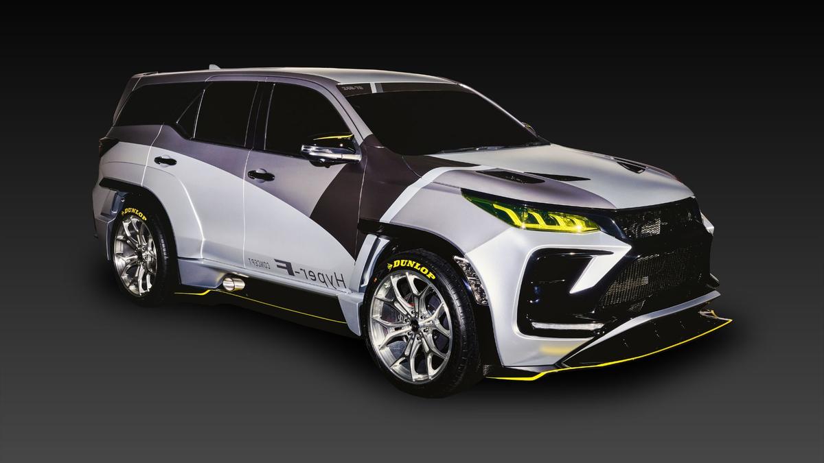 Toyota Unveils High-Performance SUV Concept With 3D-Printed Parts