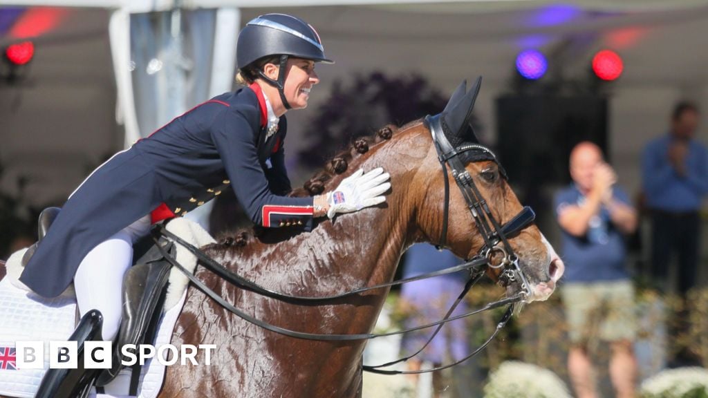 Dujardin eyes history as Olympic equestrian team named