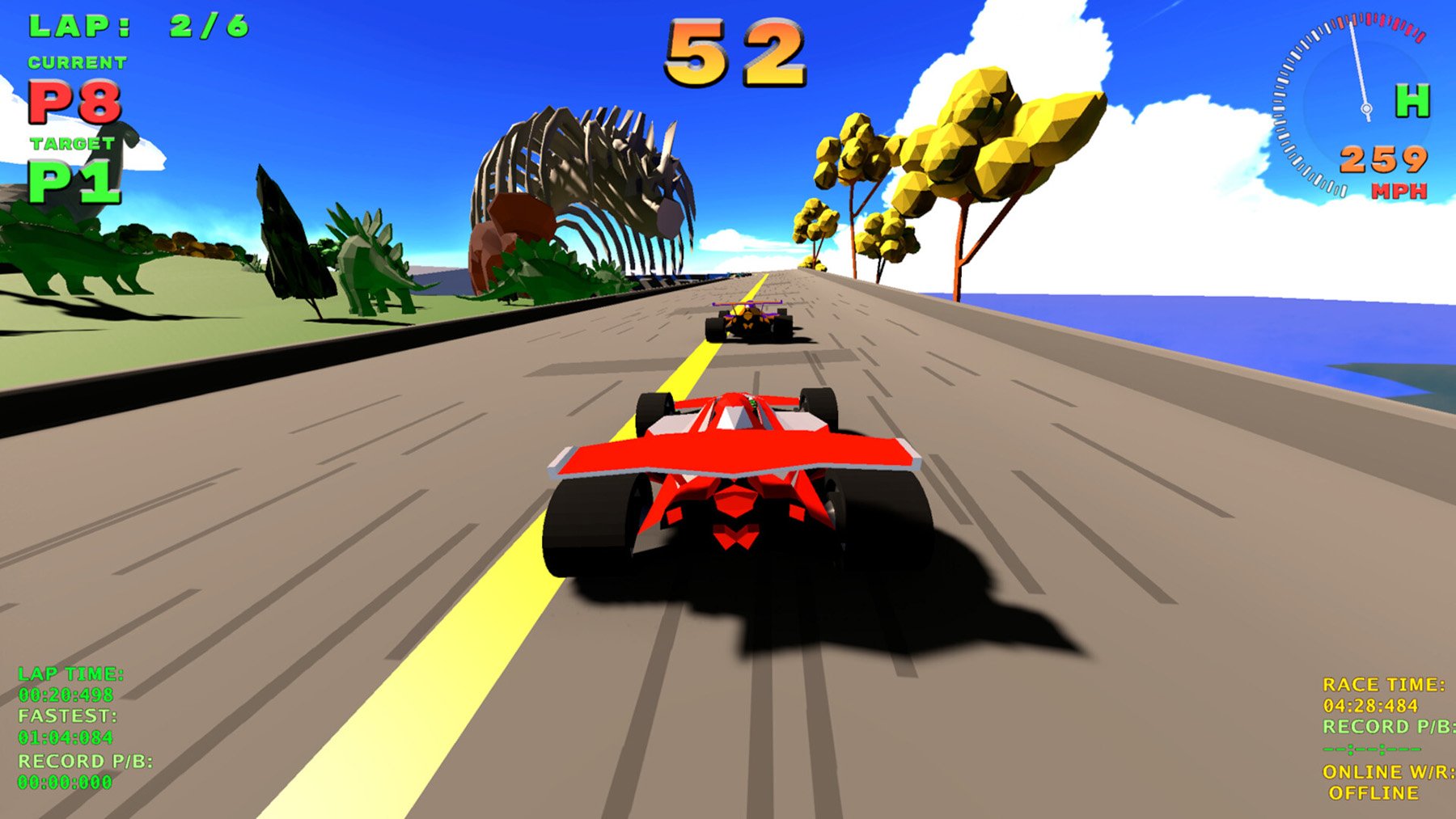 Retro racing game Super Polygon Grand Prix has us excited for its upcoming launch