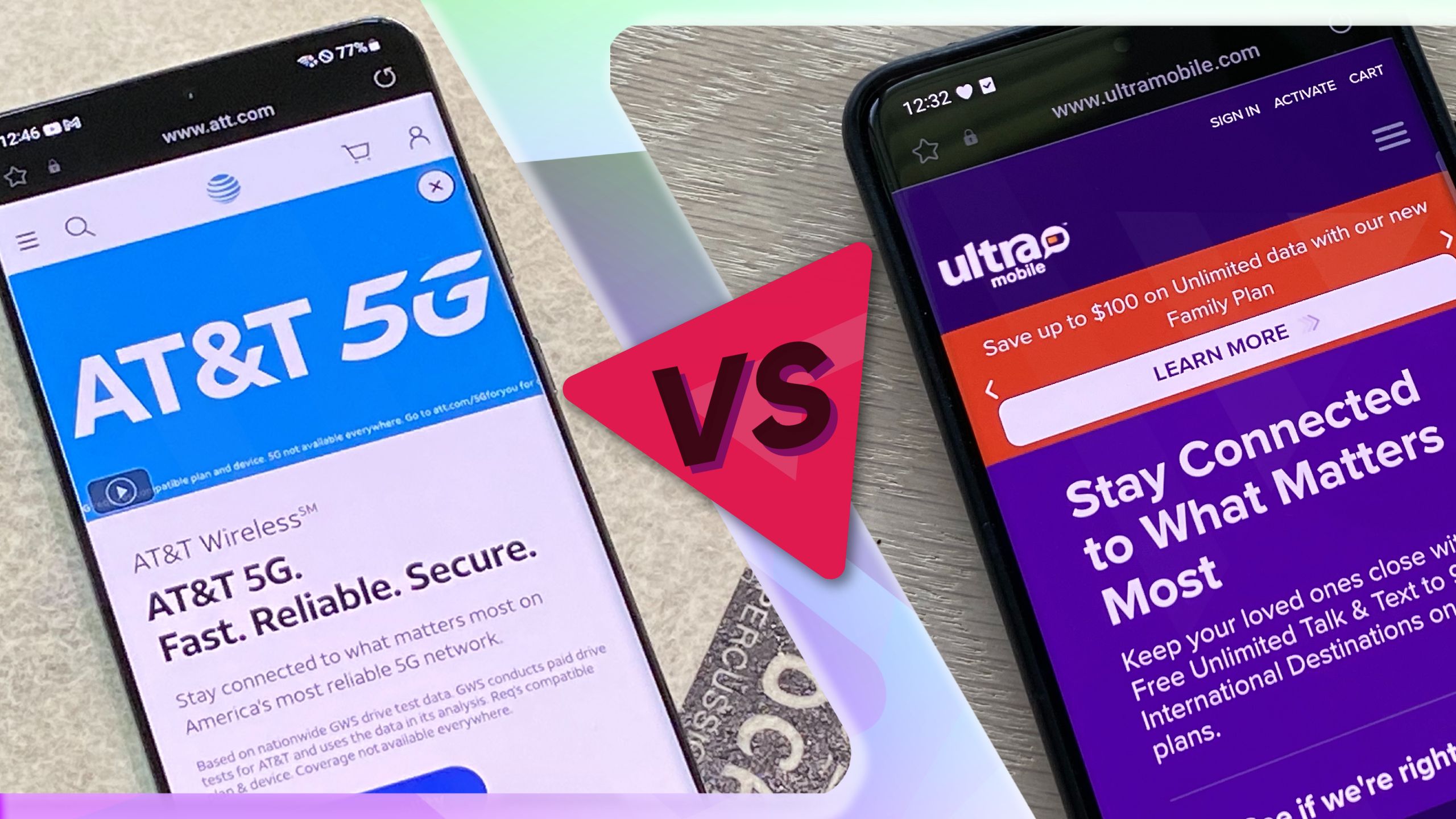 AT&T vs. Ultra Mobile: Can AT&Ts discounts compete with prepaid prices?