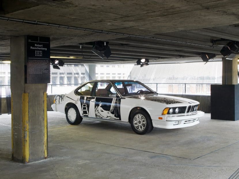 1986 BMW 635 CSi Art Car Arrives At The BMW Welt