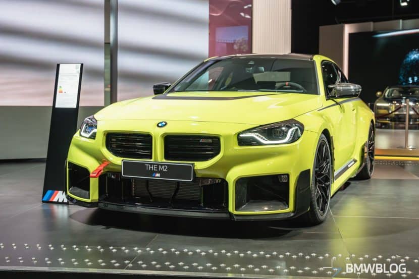 2025 BMW M2 Sao Paulo Yellow Showcases M Performance Parts