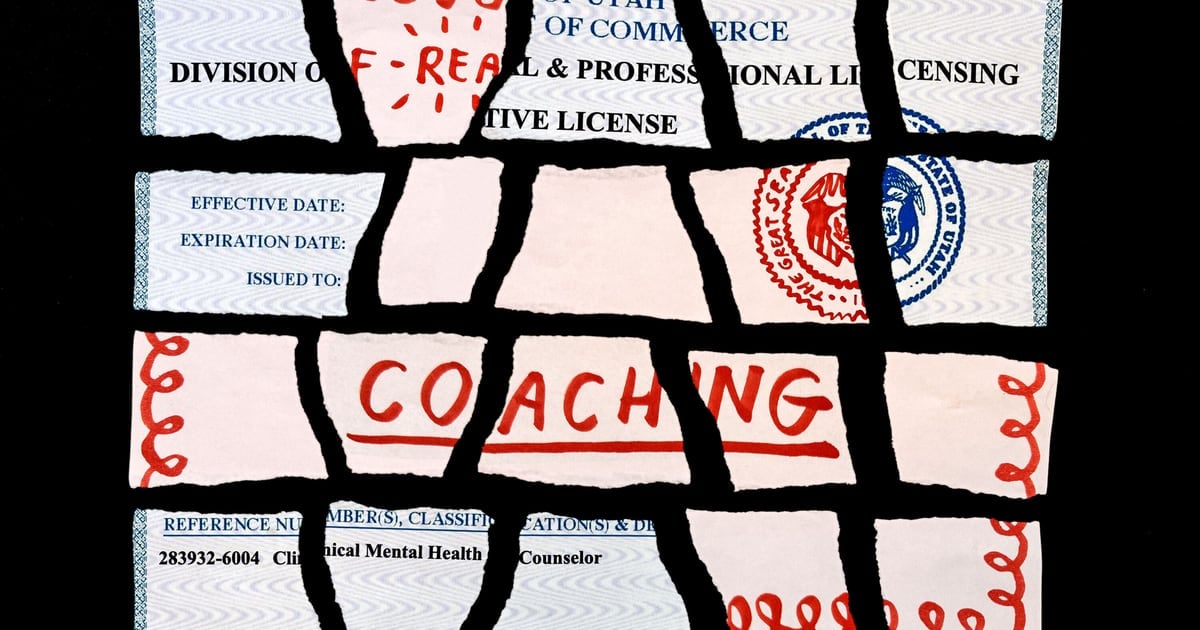 When Utah therapists lose their licenses, some turn to life coaching instead 