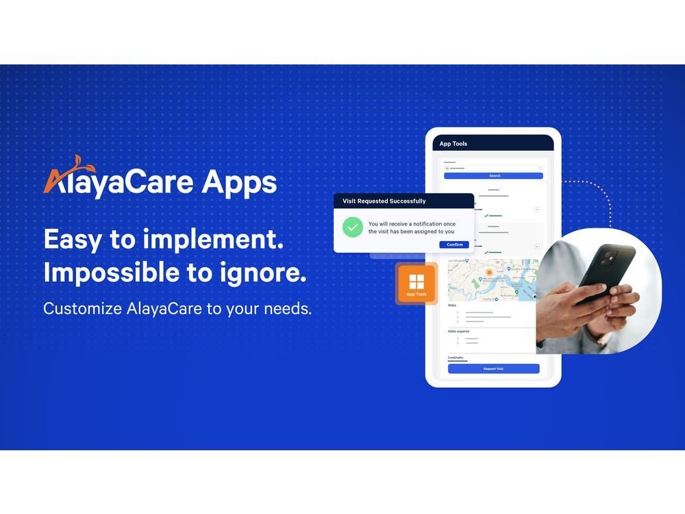 AlayaCare Launches AlayaCare Apps: Revolutionizing Home Care with Personalized and Custom Built Solutions