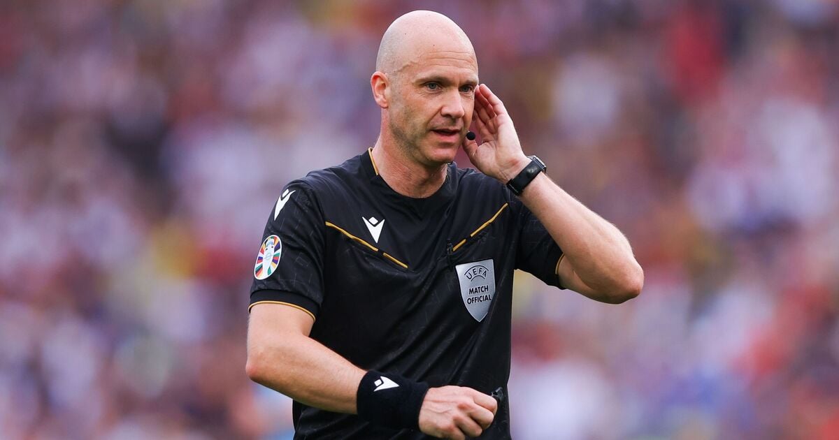 Anthony Taylor criticised by UEFA referee chief over Euro 2024 use of VAR