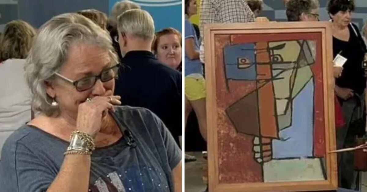 Antiques Roadshow guest in tears after finding out 'ugly' painting's staggering value 