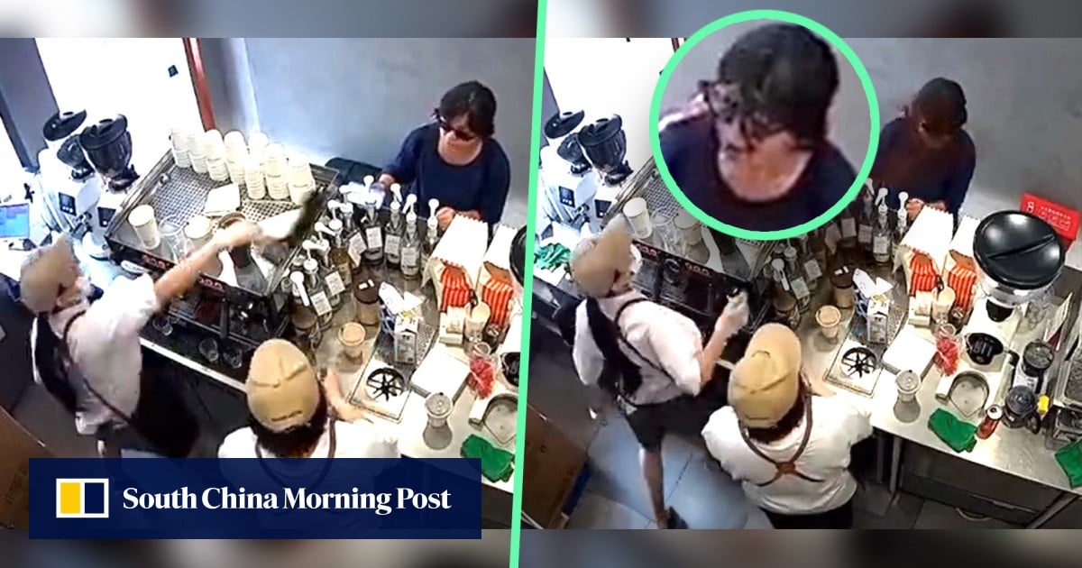 Bad manners: China coffee shop chain feels heat after hard-worked staff lose it with patrons