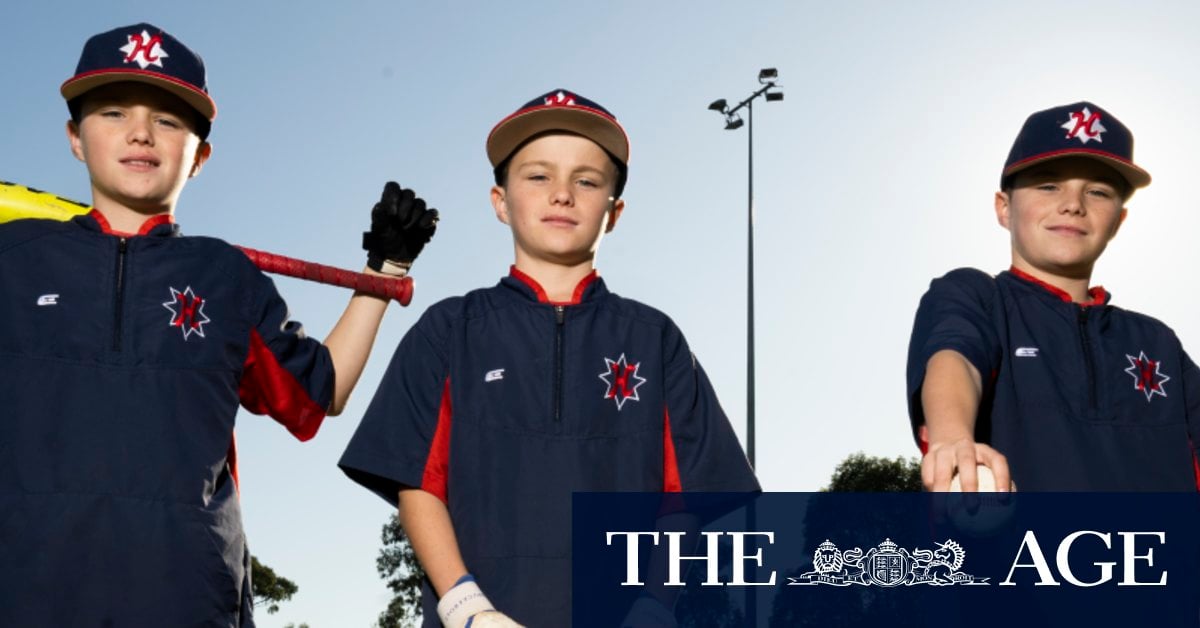 Batters up: Sydney triplets going to Little League World Series Baseball finals