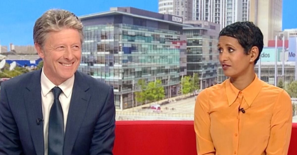 BBC Breakfast's Charlie Stayt called out by Naga Munchetty as he's warned 'be nice'