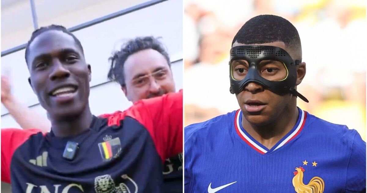 Belgium issue apology after Amadou Onana's chant about Kylian Mbappe in viral video