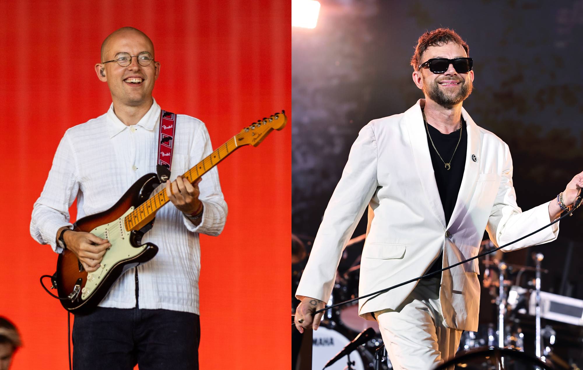 Bombay Bicycle Club bring out Damon Albarn as surprise guest during Glastonbury set