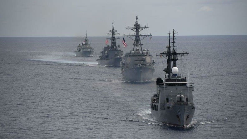 Canada, U.S., Japan and Philippines conduct exercises in South China Sea