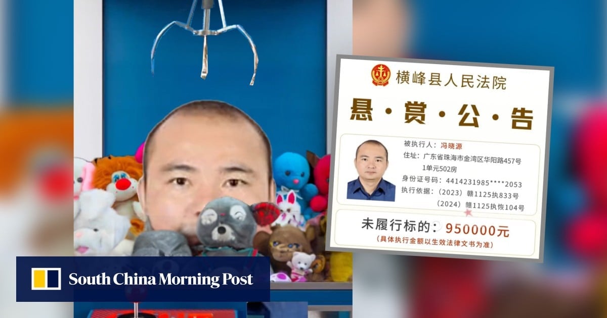 China court employs quirky arcade claw machine animation in bid to snare fugitive debtors