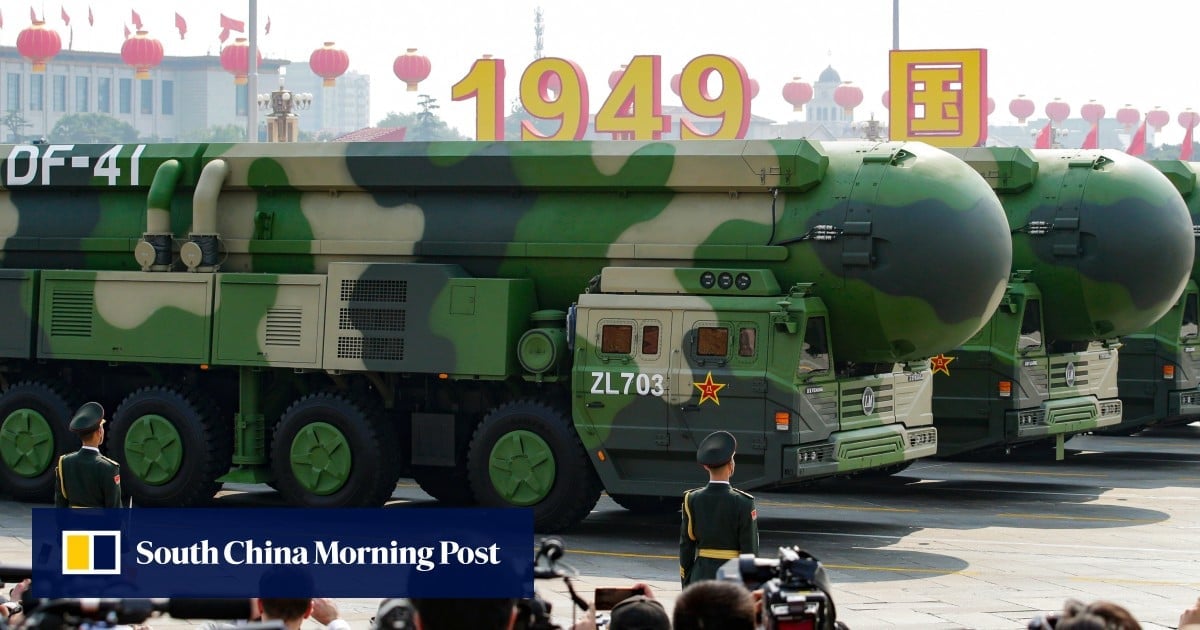China expanding nuclear arsenal faster than any other country, report says, but still lags behind US and Russia