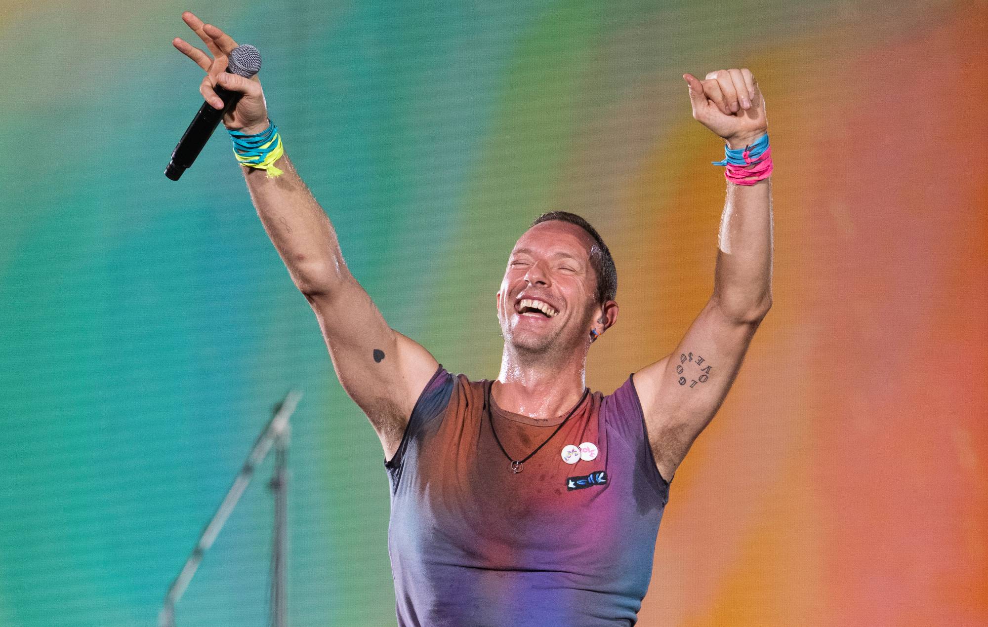 Coldplay talk nearly missing their first ever Glastonbury set