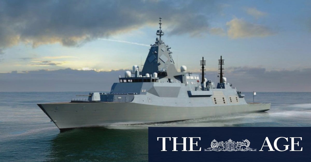 Construction begins on frigates