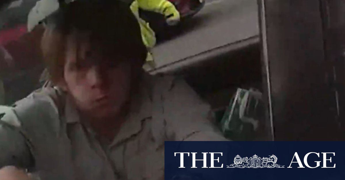 Courts release dramatic footage of drunk driver arrest