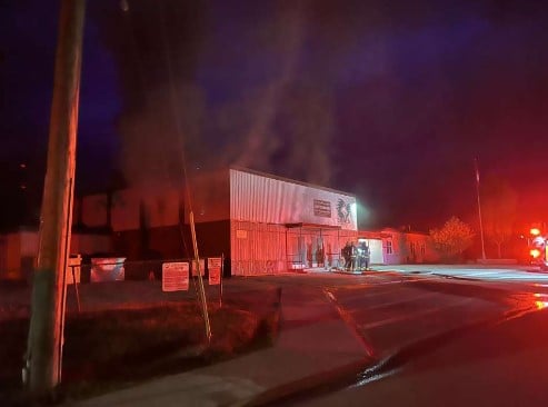 Cranbrook fire crews respond to blaze at Amy Woodland Elementary School