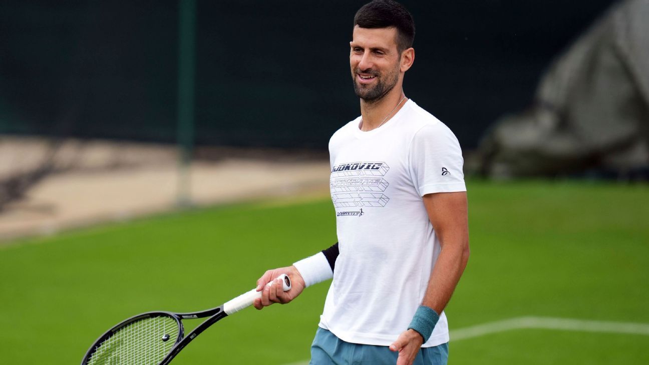 Djokovic encouraged by rehab, will play if at max