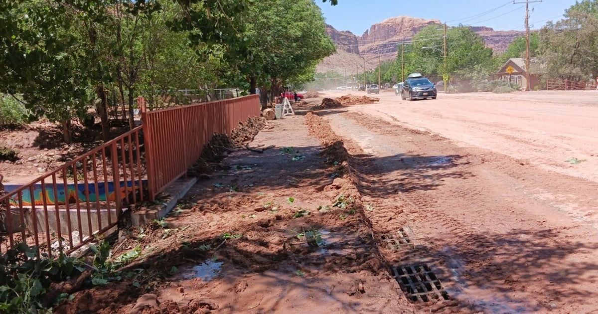 Repairs from Moab flash flood may take years 