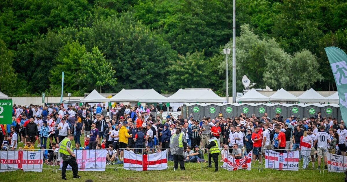 England fans stuck in huge queues ahead of Serbia clash in Euro 2024 chaos