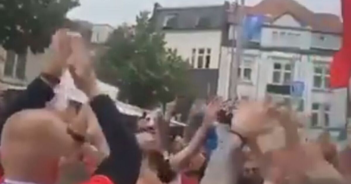 Euro 2024 Serbian fans begin chanting 'Vladimir Putin' in Germany after losing to England