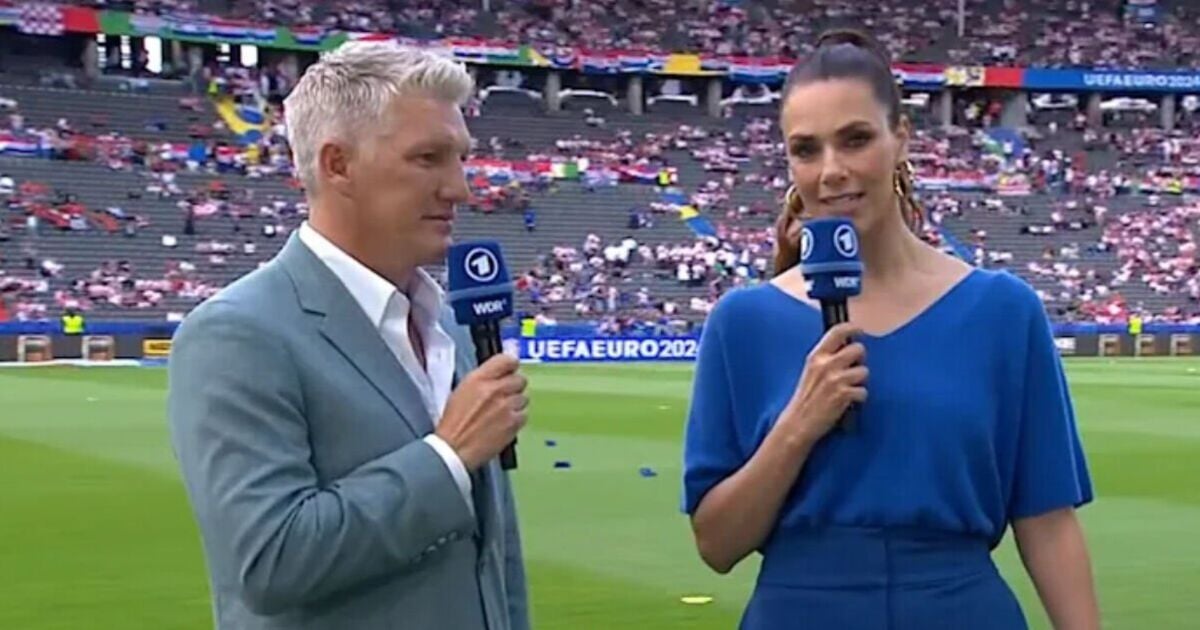 Ex-Man Utd star told 'keep your pants on' during live Euro 2024 broadcast