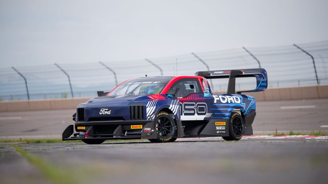 Ford F-150 Lightning SuperTruck is a wild EV race truck made for Pikes Peak