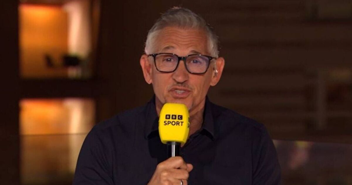 Gary Lineker makes Alan Shearer laugh with England joke on BBC after Harry Kane debate