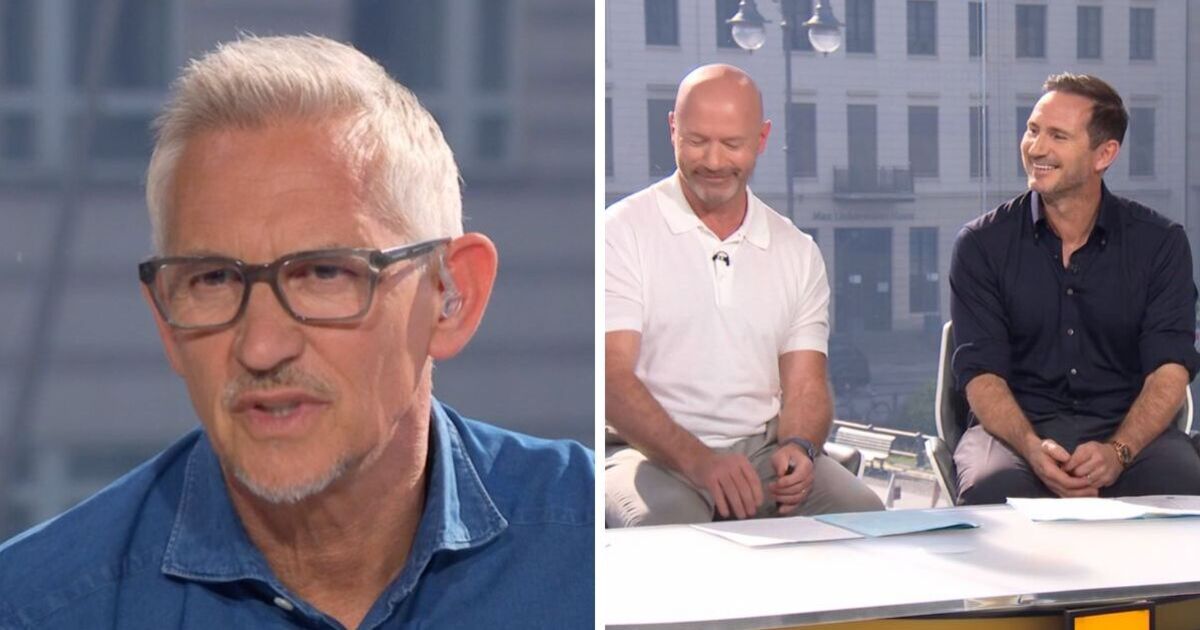 Gary Lineker sends five-word response to Harry Kane on air as BBC pundits left laughing