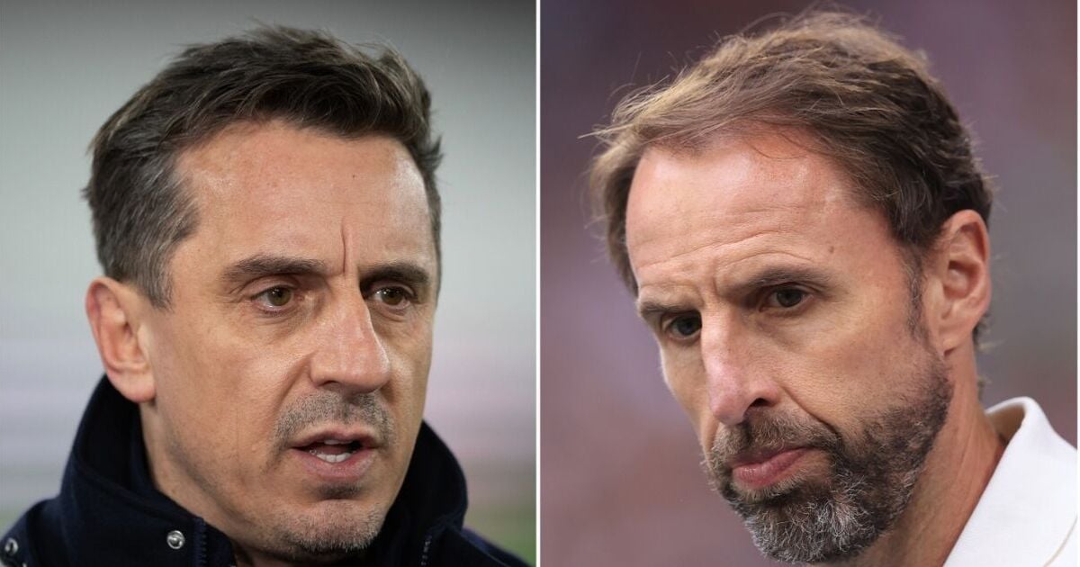 Gary Neville accuses Gareth Southgate of 'illegal' offence during England vs Slovakia